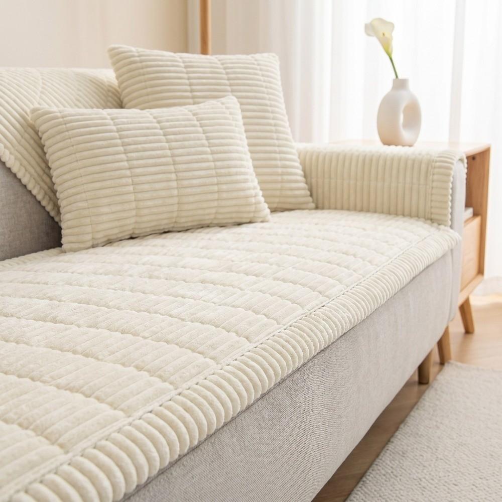 Non-Slip Pet Couch Cover Fuzzy Surface Couch Sitting Mat New Sofa Cover Pad for Dogs Cats