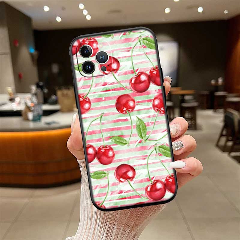 UP21 Cherry summer fruit New High-End Shell Phone Case for Xiaomi Poco C40 C50 C51 C55 C65 C71 C75 F3 F5 F6 F7 M2 M3 Pro Ultra