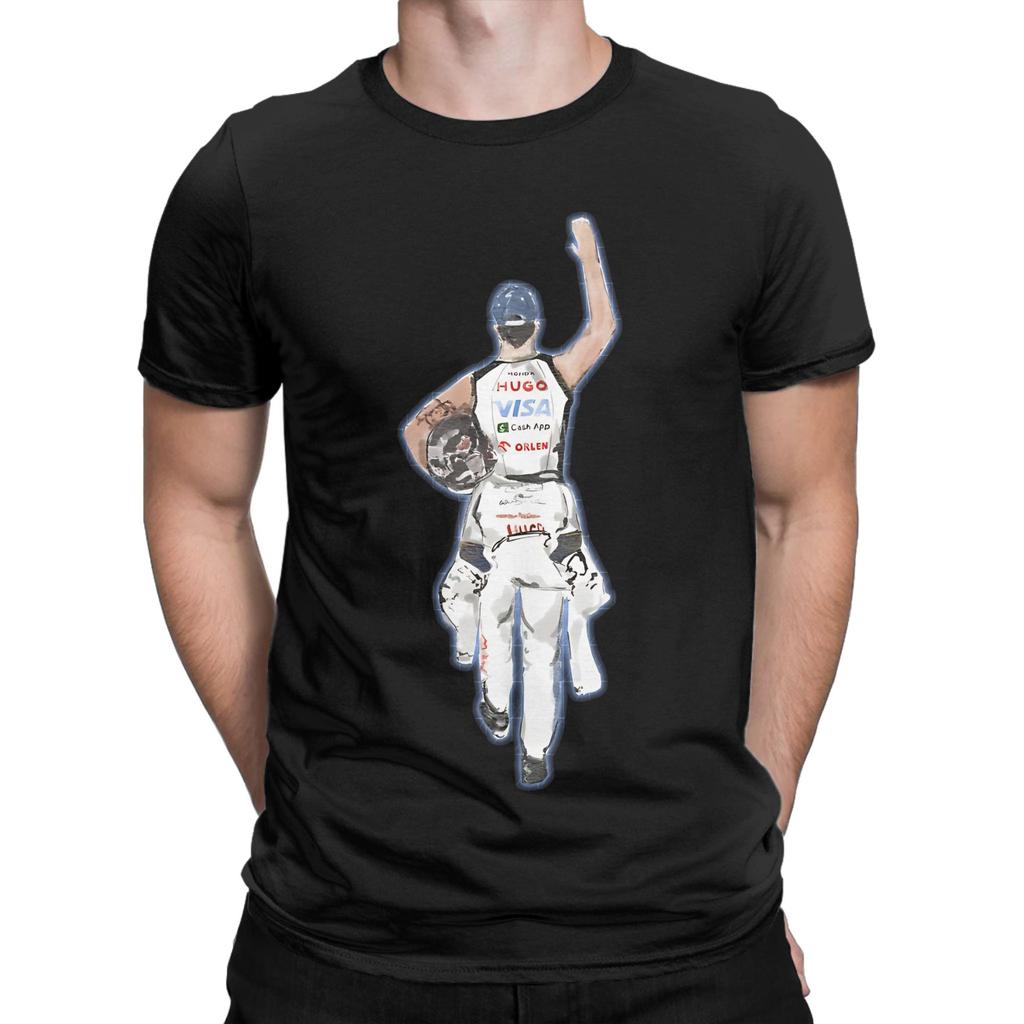 D Ricciardo Racing Funny 100% Cotton T-Shirt Daniel Ricciardo Tees Tops For Men