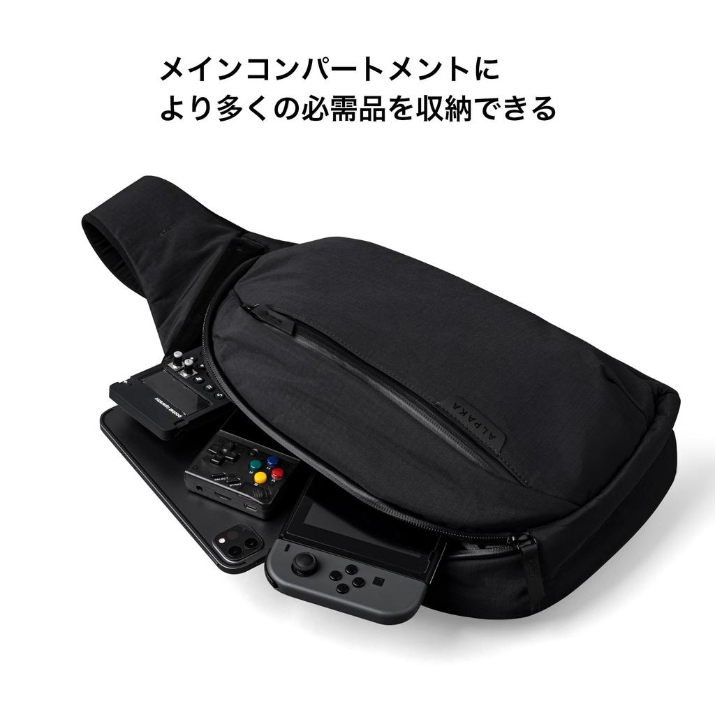 ALPAKA Metro Crossbody Сумка через плечо, 7.5 л, Сумка для ношения на теле с правой стороны, Сумка-слинг, Сумка на одно плечо, Подходит для 11-дюймовых планшетов, Молния YKK, Расширяемая