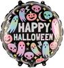 Happy Halloween Ghost Skull Foil Balloon 45cm