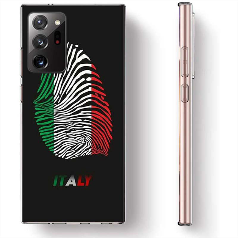 Italy Flag Phone Case for Samsung A17 A37 A57 A55 A35 A25 A15 A54 A14 A24 A34 A13 A23 A33 A53 A07 A05S A04S A03 A73 Galaxy Note