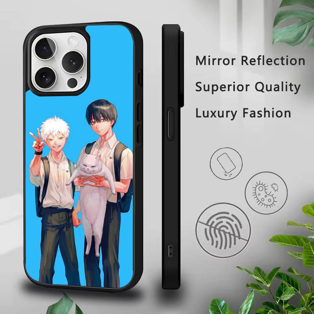 Чехол для телефона S-Summer Hikaru D-Died для iPhone17,16,15,14,13,12,11,Pro,Max,Plus,Mini,SE4,E Магнитный Magsafe Беспроводная зарядка