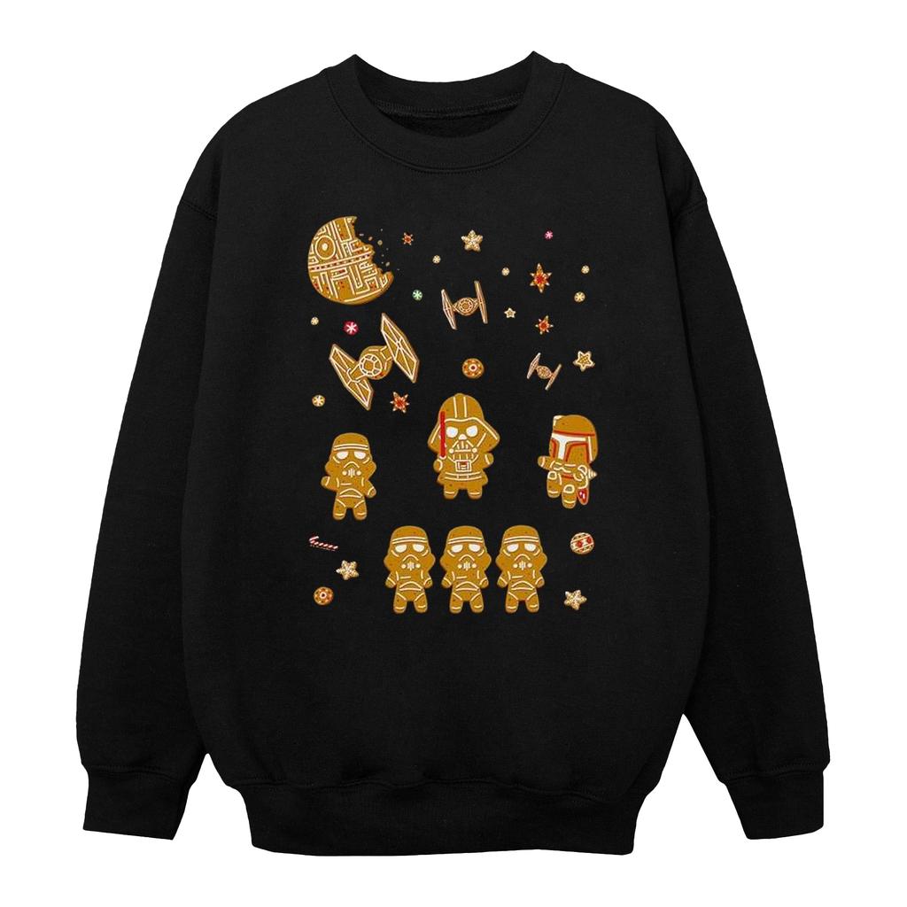 Star Wars Womens/Ladies Gingerbread Empire Sweatshirt