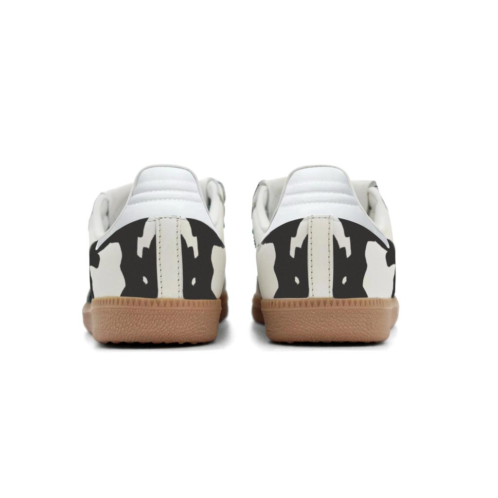 adidas Оригинальные Samba LT Cherry Bomb, Cow Moo Низкие Кеды для Скейтборда Унисекс Черно-Белые IG4279(Команда859-)