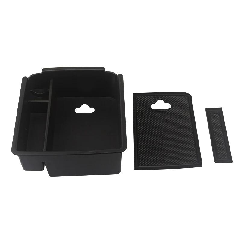 For Volkswagen Tiguan MK2 2016 2017 2018 2019 2020 2021 2022 Car Armrest Center Storage Box Central Control Organizer Tray ABS