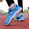 Молодежные и взрослые новые высококачественные амортизирующие противоскользящие и износостойкие туфли для бадминтона, теннисные туфли, туфли для настольного тенниса