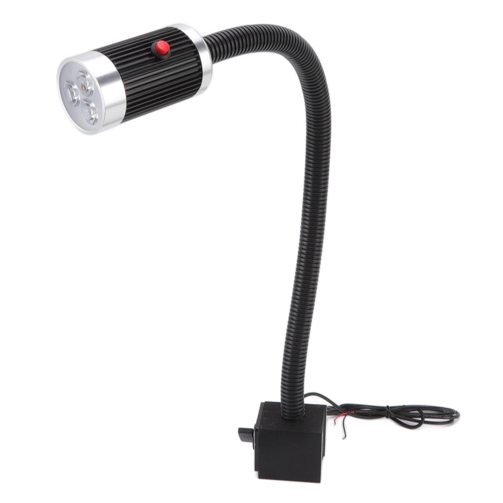 Magnetic Work Light 9W 24V LED Flexible Gooseneck Rustproof Aluminium Magnetic Base Gooseneck Work