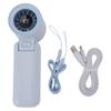 Portable Handheld Turbo Fan Quiet 5 Speed 3000mAh Battery Operated Hand Neck Desk Fan 135 Degree