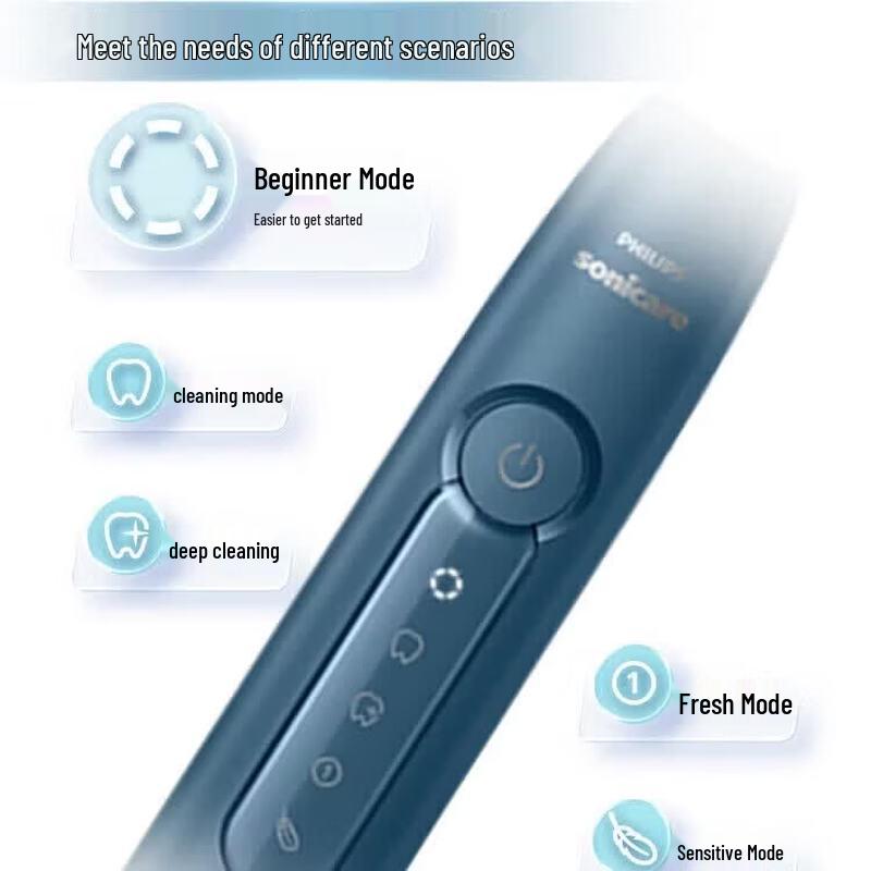 Philips Звуковая электрическая зубная щетка DiamondClean 3 Series, вилка CN (адаптер в комплекте)