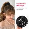 Birdnest Hairclip Decoration High Ponytail Grab Clip Hairband Claw Ornaments Hairpin Hair Styling Accessory for Working