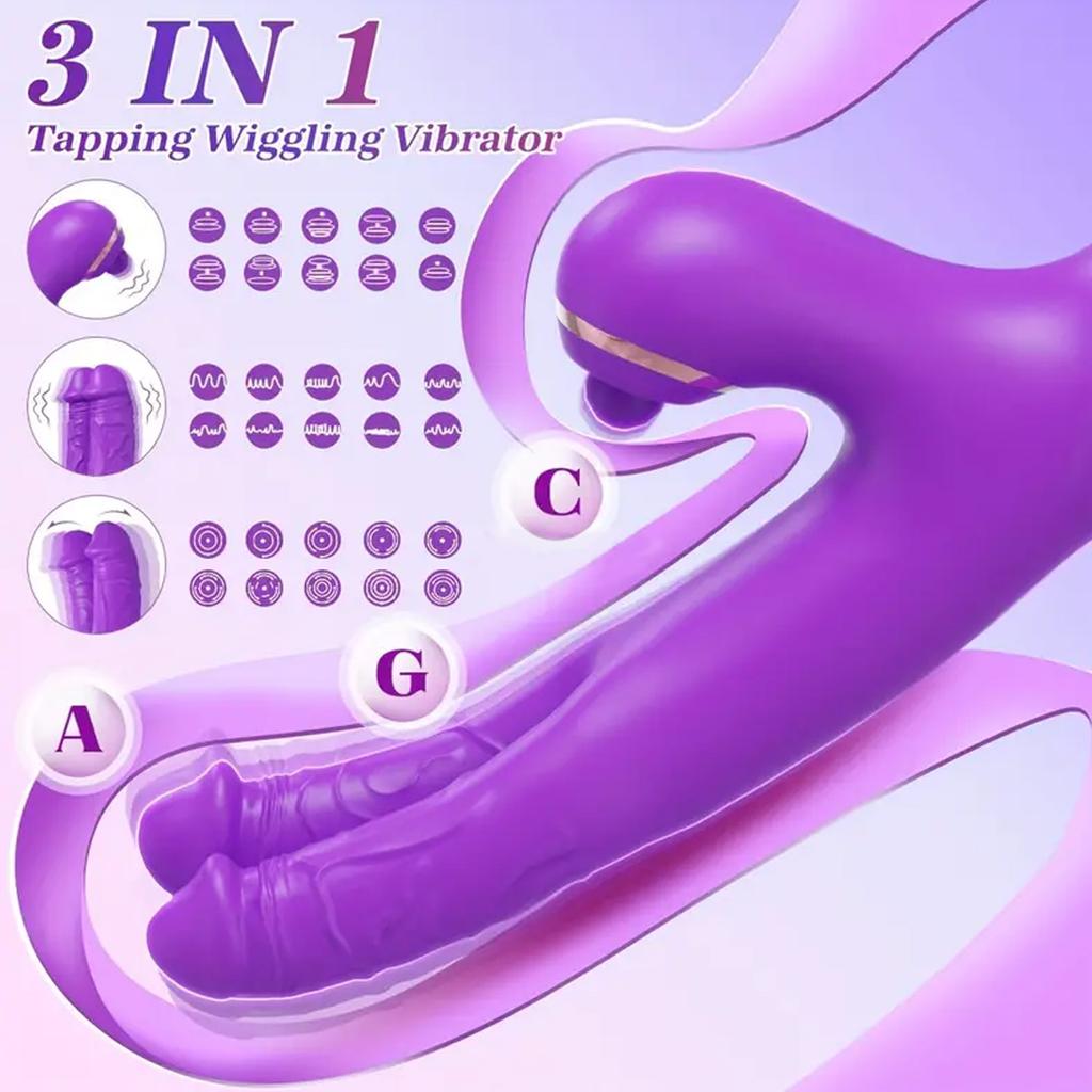 Секс-игрушки Клиторальный вибратор Дилдо Двойной дилдо Вибратор Женский вибратор Вибратор точки G Стимулятор клитора Женский мастурбатор