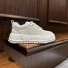 Fashion Fashion Versatile White Men Sport Shoes Platform Thick Sole Casual Sneakers Breathable Lightweight Running Shoes Tennis Shoes