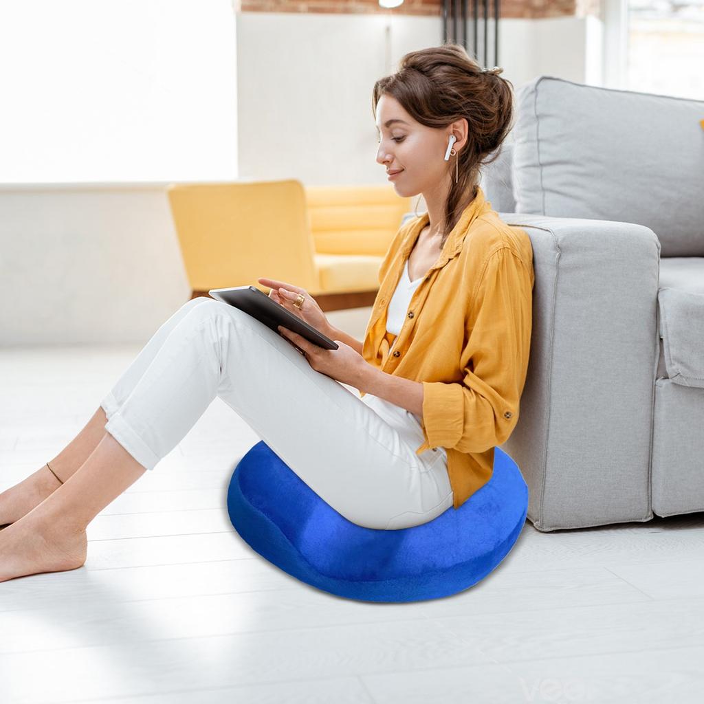 Подушка сиденья из пены с эффектом памяти Comfort Hollow Breathable Car Home Seat Cushion