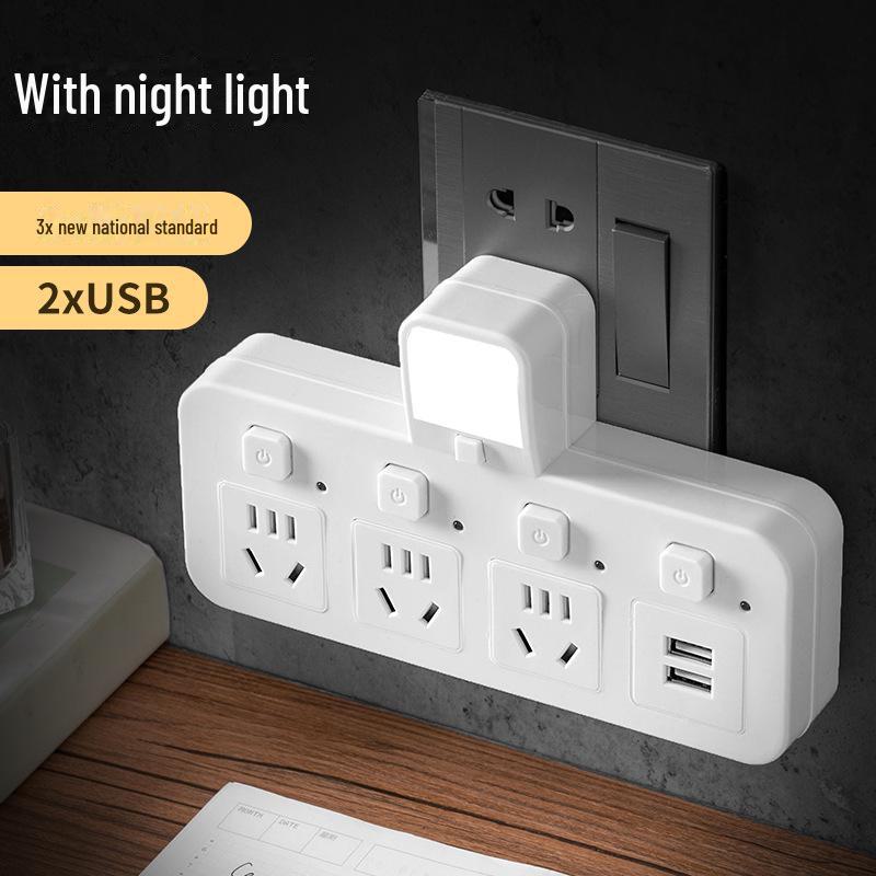 Multi-Function Wireless USB Power Converter and Extension Socket