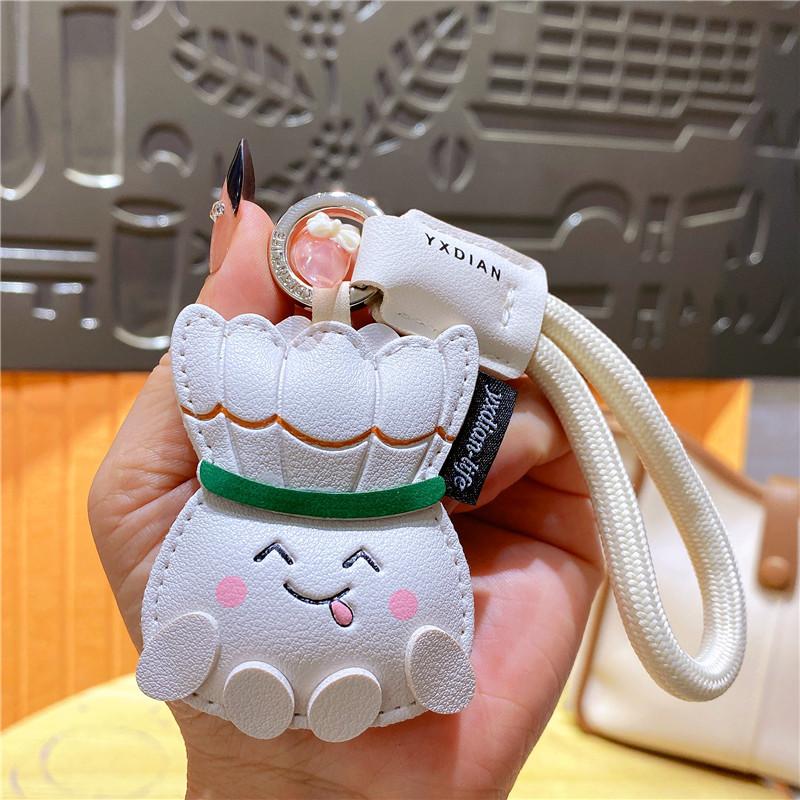 Mini PU Badminton Creative Simulation Badminton Key Gifts For Car Bag Pendant Sports Shuttlecock Bag Charm