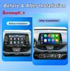 Android 16 For Hyundai i30 2017-2021 Car Radio Stereo Head Unit Multimedia Video Player GPS Navigation 2K QLED 9 Inch 5G 8 Core
