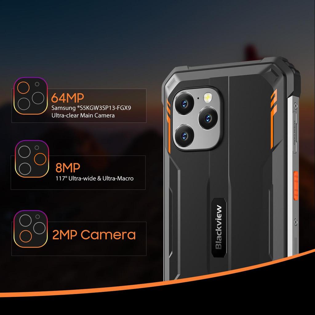 Blackview Смартфон BV8900 Pro 8 ГБ+256 ГБ Android 13