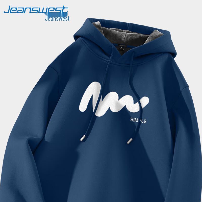 Толстовка с капюшоном на флисовой подкладке Jeanswest унисекс