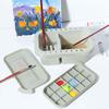 1PC Three-in-one Multi-functional Pen Wash Case, Can Be Used As a Color Palette, Paint Box, Easy To Use Art Tool Set