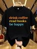 Wds01310colorful Letter Printed Plus Size Unisexs Round Neck Tshirt Summer Casual Short Sleeved Top Street Fashion Versatile
