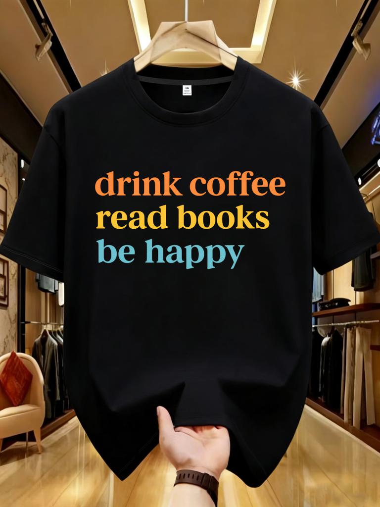 Wds01310colorful Letter Printed Plus Size Unisexs Round Neck Tshirt Summer Casual Short Sleeved Top Street Fashion Versatile
