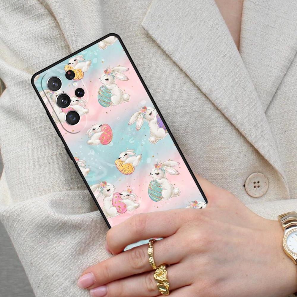 Easter bunny Cell Phone Case for Samsung Galaxy S26 Ultra S25 S24 S23 S22 S21 S20 Note10 Cover