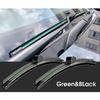 Car Wiper Blade Blades For Fiat Panda 2003-2012 22"+ 16" Windshield Windscreen Clean Naturl Rubber Car Wipers Accessories