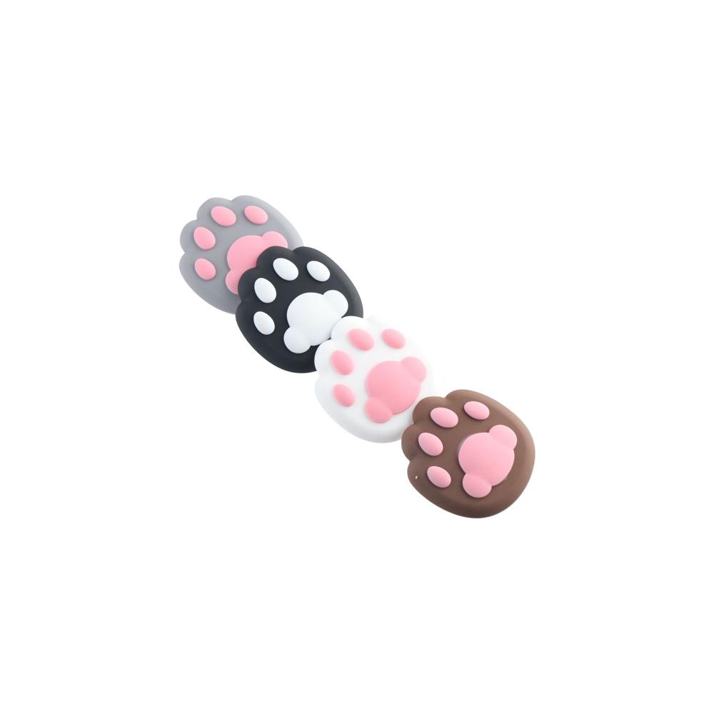 2Pc Cat Claw Door Handle Bumper Wall Protector Door Stopper Cartoon Door Crash Pad Furniture