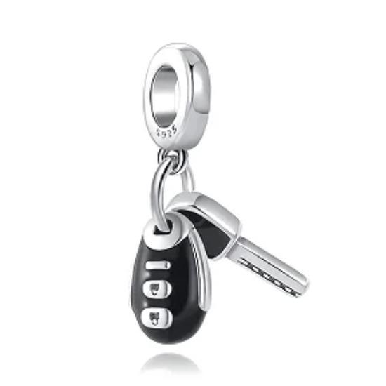 New Copper Bicycle Super Cool Motorcycle Key Car Sunglasses Charm Pendant Suitable For Original Bracelets Diywomen'S Jewelry