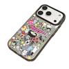 Cute flying policewoman for iPhone17Promax mobile phone case Apple 16 color silver IMD large hole 15Pro