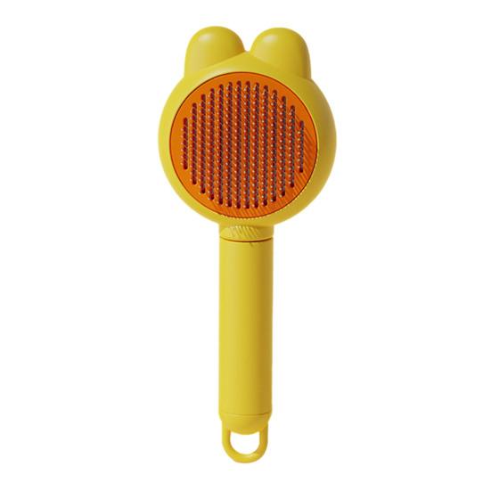 Self Cleaning Slicker Brush Pet Grooming Shedding Brush Gentle Pet Undercoat Hair Remover Comb for Long And Short Cats Dogs