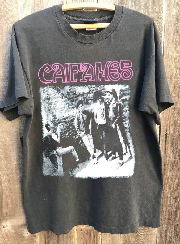 Caifanes Band Tshirt Caifanes Tour Graphic Charcoal Unisex Tshirt S-5XL KH17798