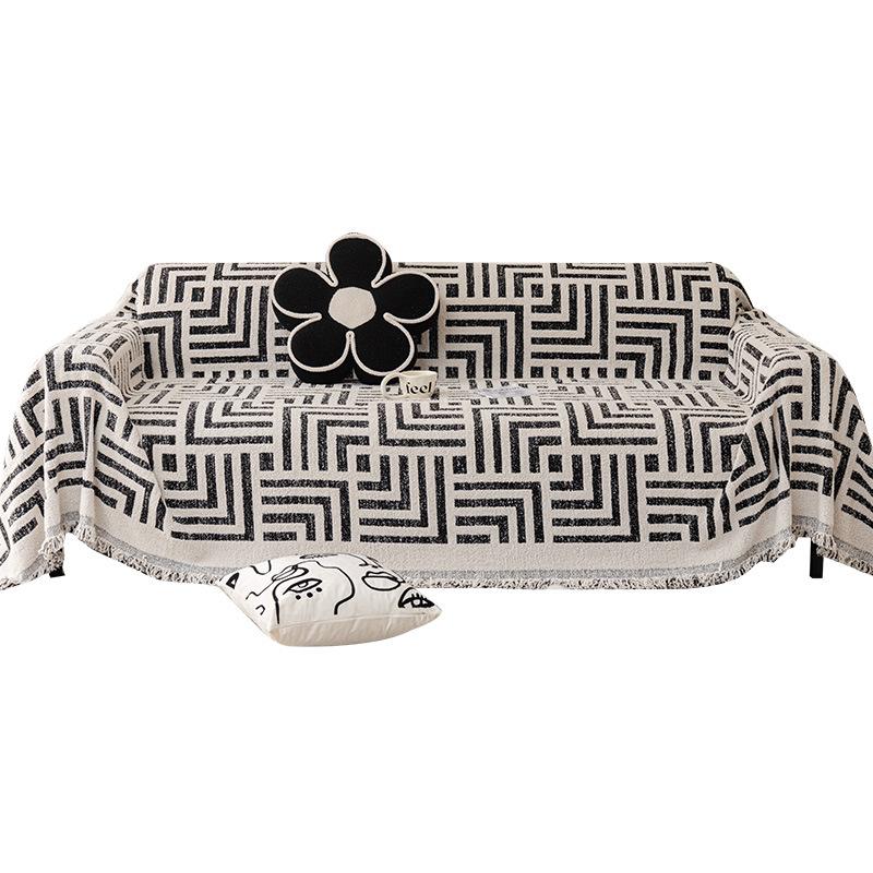 Зимнее плюшевое полотенце для дивана, цельное пылезащитное многофункциональное одеяло для дивана, утолщенное теплое полотенце