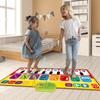 Детские танцевальные коврики для фортепиано, музыкальное одеяло, запись и воспроизведение, напольная музыкальная клавиатура, игрушка для танцев Touch Play