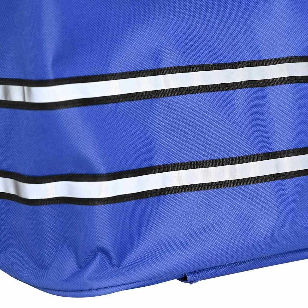 Shopping Trolley Blue 36.5 x 46.5 x 100.5 cm Oxford Fabric