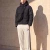 Men's Adidas Helionic Down Coats Men's Black Hooded (Non-detachable) Moderate