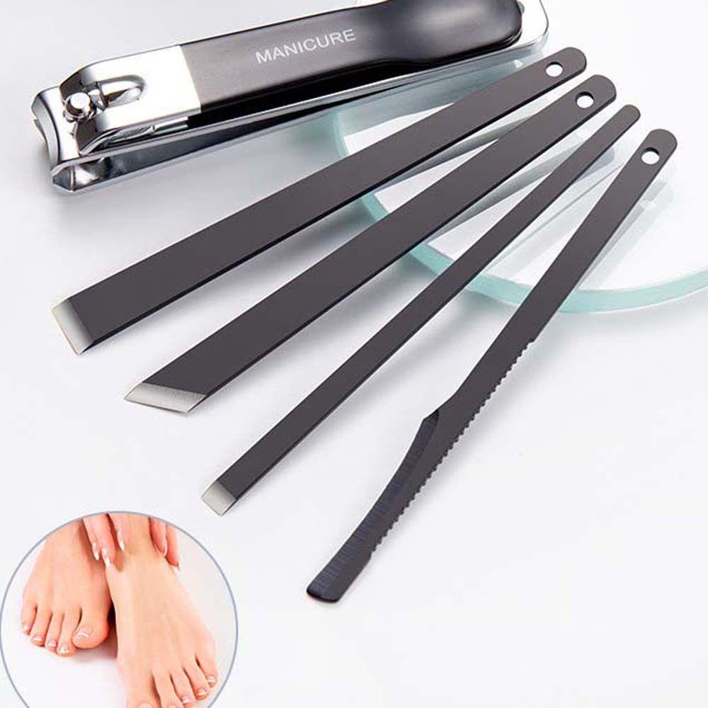 Nail File Earpick Cuticle Nipper Manicure Set Nail Clippers Set Nail Tools Kit Pedicure Tool