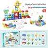 Магнитные строительные блоки Dige Toys для детей - Разноцветные обучающие игрушки геометрической формы