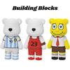 Маленькие мультяшные строительные блоки для детей Bearbrick
