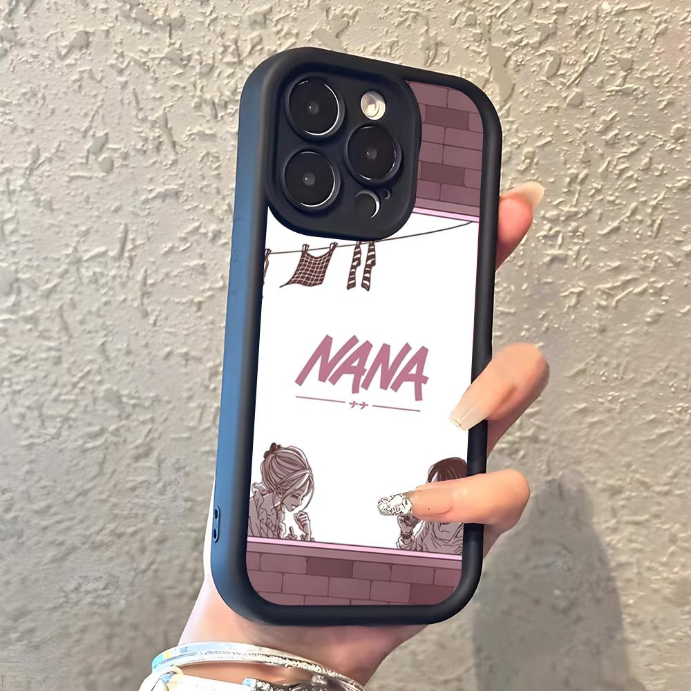 Японское Классическое Аниме NANA Чехол для Телефона Для IPhone 17 Pro Max 16 15 14 Pro Max IPhone 13 Pro Max 11 Plus Силиконовый Чехол