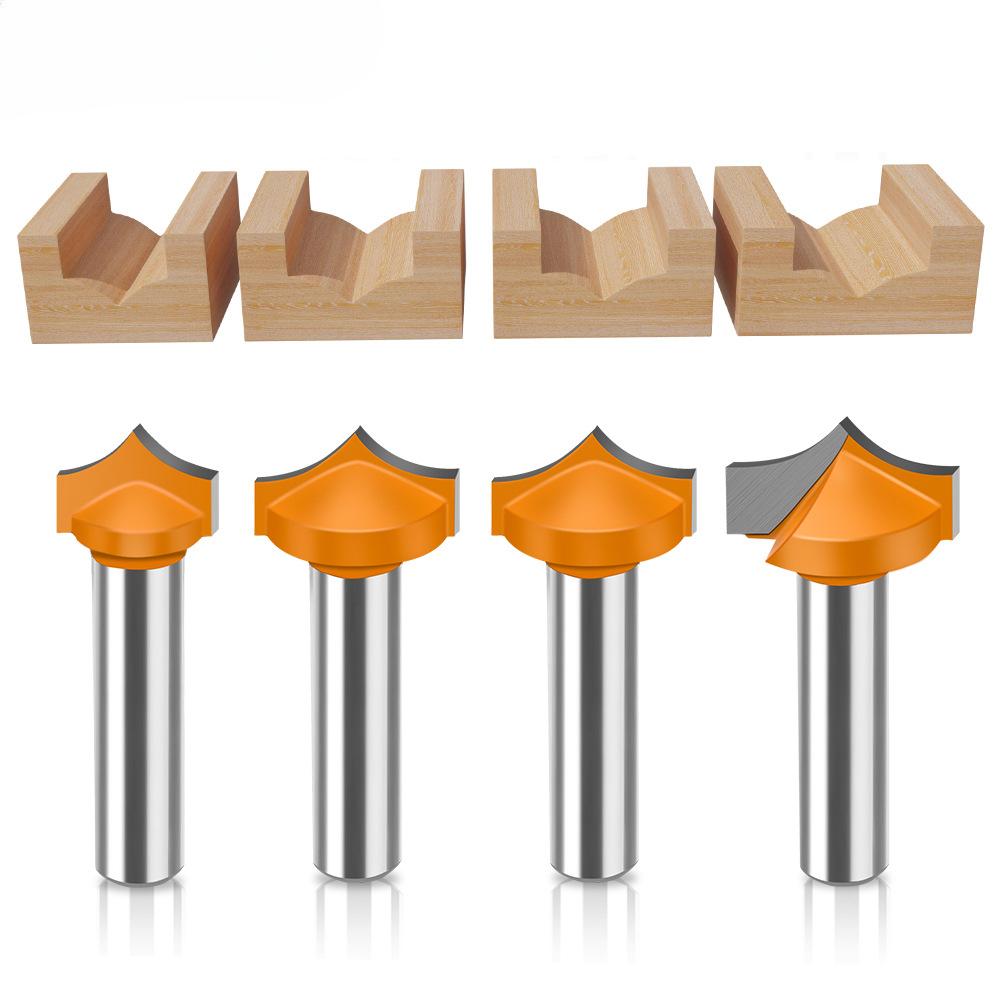 8Mm Handle, Woodworking Tip Engraving Knife, Trimming Machine, Line Knife, Numerical Control Engraving Machine Tool, Door Plate Knife