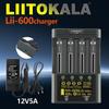 LiitoKala Lii-600 Быстрое Зарядное Устройство с Сенсорным Дисплеем для Литиевых Аккумуляторов