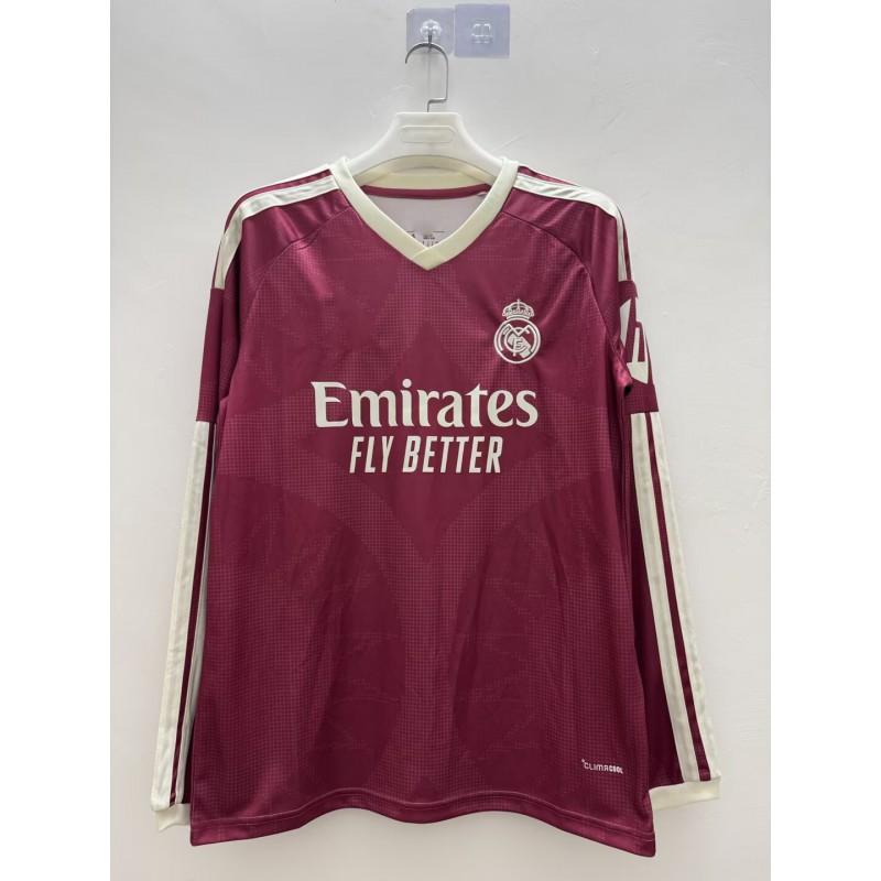 Long Sleeve Football Jerseys Fans - National Team Club Soccer Shirts Cotton Blend All Unisex Adult