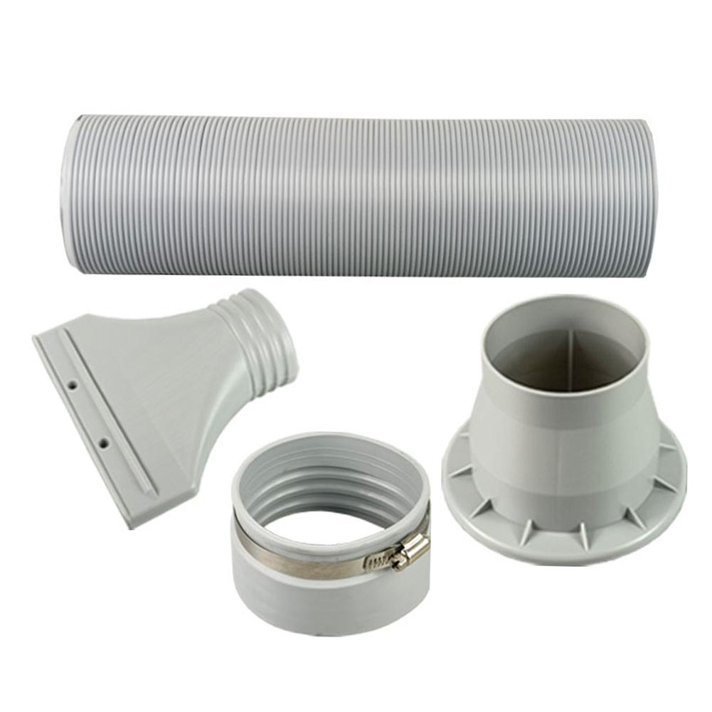 Flexible Vent Hose Exhaust Hose Airflow Optimization Plastic Construction Sturdy Material Versatile Uses Adjustable Exhaust Duct