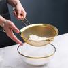 Stainless Steel Flour Sifter Sieve Fine Mesh Flour Colanders Coffee Mesh Filter  Kitchen Bakware