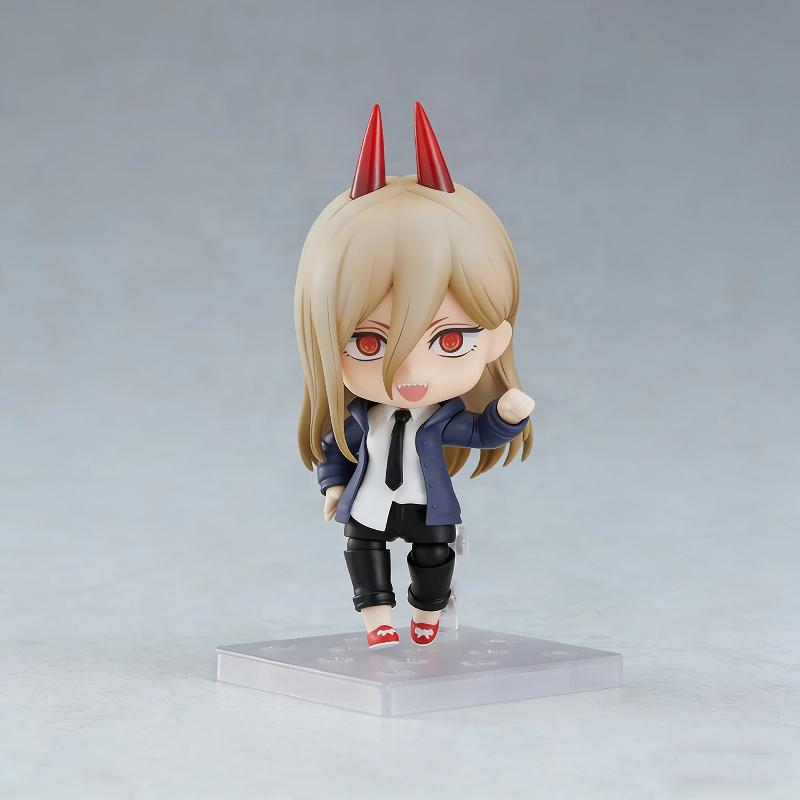 10 см Человек-бензопила Сила Q-версия Nendoroid Фигурка Действия Сменное Лицо Аниме Фигурка ПВХ Модель Игрушка С Подставкой Декор Подарок