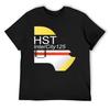 Футболка HST InterCity 125 Класс 43, забавные футболки-мемы, футболки на заказ, мужская одежда, кавайная одежда, мужские белые футболки
