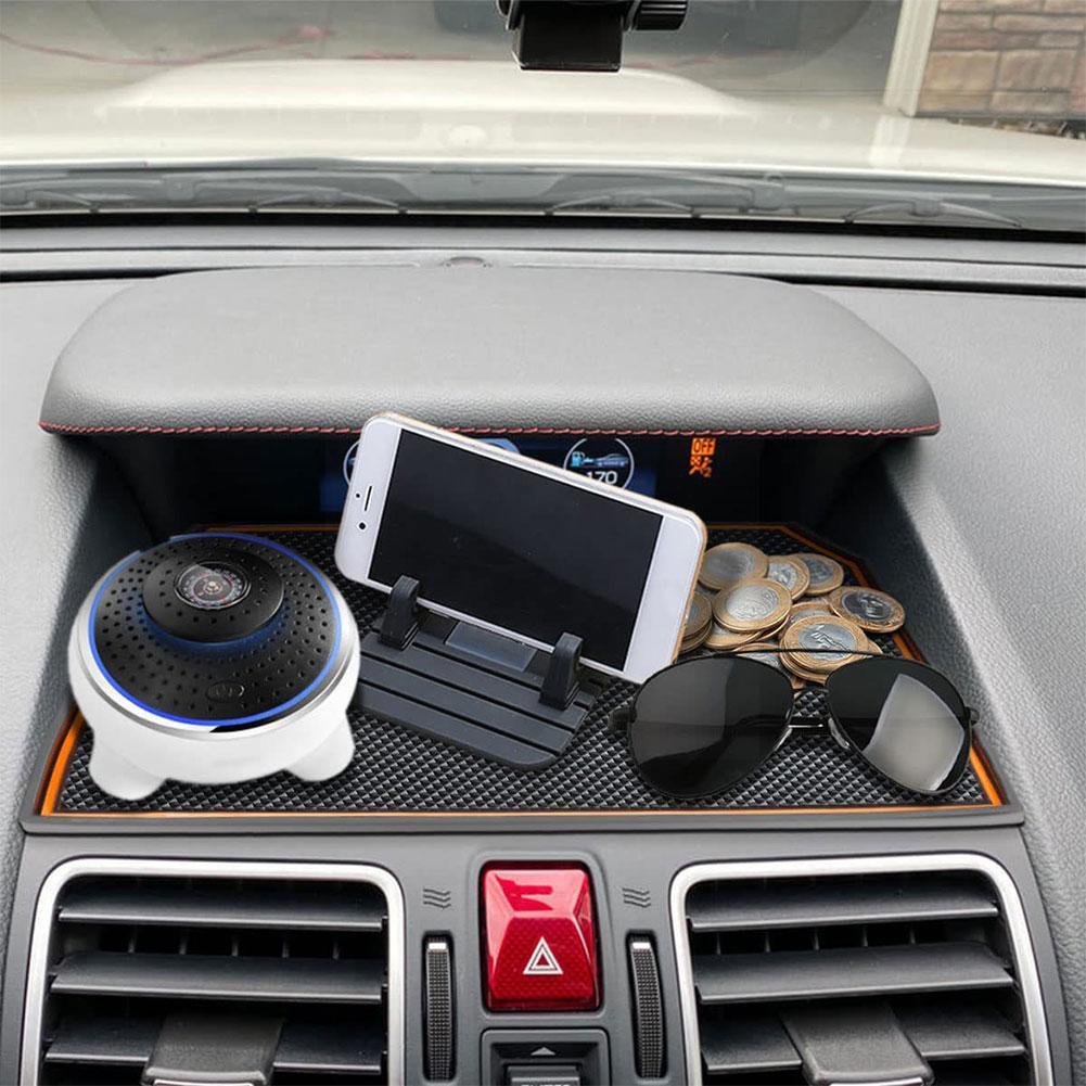 Силиконовый противоскользящий коврик держатель телефона орнамент нескользящая накладка на приборную панель для Subaru Impreza 2018-2025 для Subaru Forester 2019-2 Q6W3