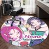 Personalized K-KPop Demon Hunters Round Chair Office Rug - Perfect for Mat, Office Chair & More - Ideal Gift for Birthdays and Holidays